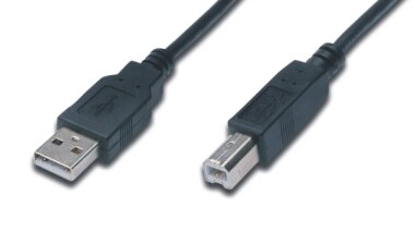 USB 2.0 High Speed Anschlusskabel, A-B, Stecker /...