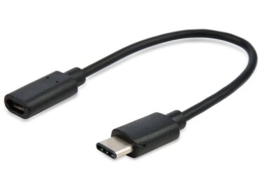 USB 2.0 Adapter, Type C /Plug to Type Micro B /Socket, 0.15m