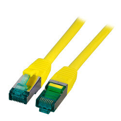 CAT6A patch cord SFTP RJ45 LSZH yellow