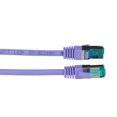 CAT6A patch cord SFTP RJ45 LSZH violet