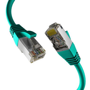 CAT8.1 green RJ45 patch cord S/FTP 40Gbit LSZH PIMF 2000MHZ network cable CU LAN