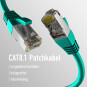 CAT8.1 GRÜN RJ45 PATCHKABEL S/FTP PIMF, LSZH 2000MHZ 40GB NETZWERKKABEL