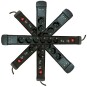 Premium Line Socket Strip 6 ways, PROTECT, 1.5m, 2x USB 2.1A, switch, black